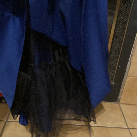 💜💜 David’s Bridal Bridesmaids Dress Navy Blue (size 6) - Picture 13 of 14